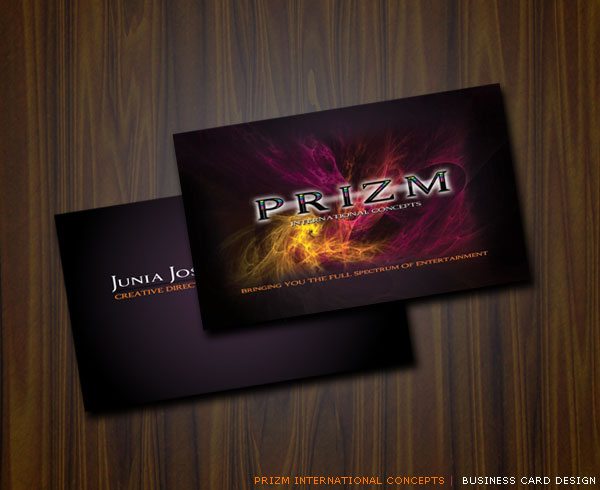 Prizm Intl Concepts Business cards
