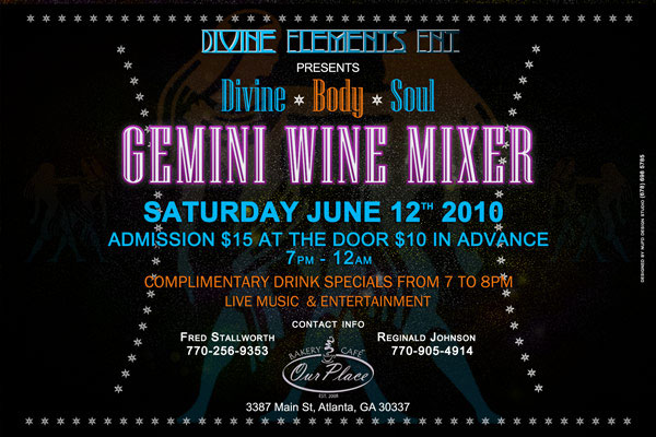Gemini Wine Mixer 2010