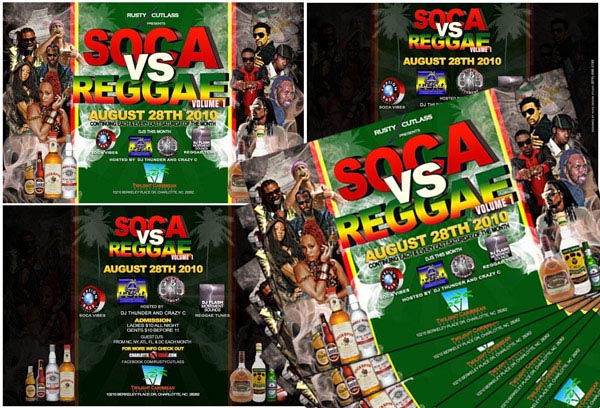 Soca VS Reggae